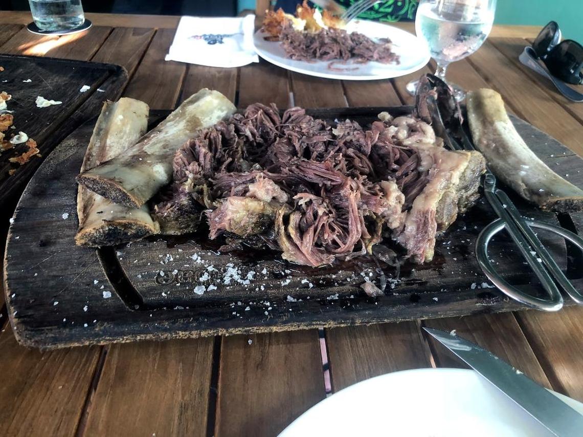 Asado short ribs at Nusr-Et Steakhouse