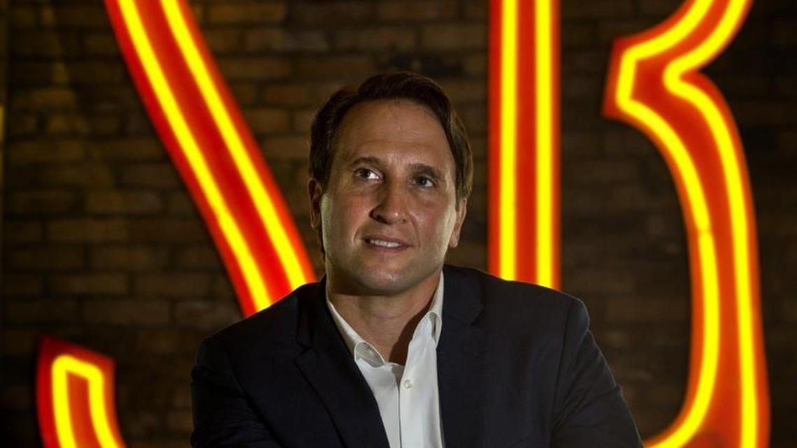 CEO Ryan Esko at the Smokey Bones Bar and Fire Grill at 6500 N. Federal Highway in Fort Lauderdale.