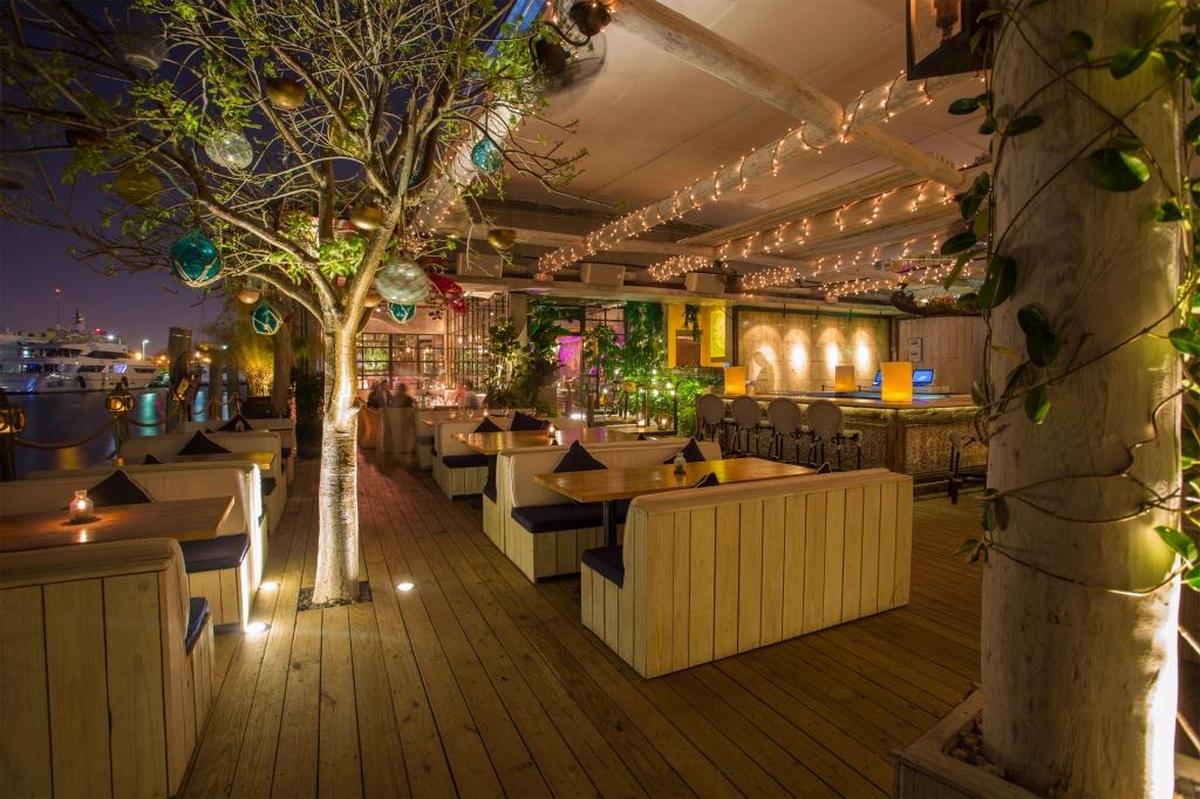 Kiki on the River is a high-end restaurant with ambitious and authentic Greek food, yet it has elements of a nightclub.