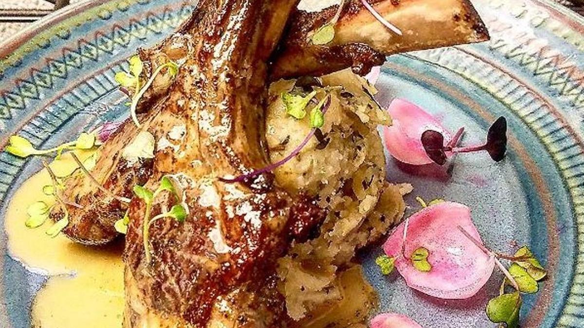 Lamb slow-cooked sous vide for 24 hours at Boho in Coconut Grove.