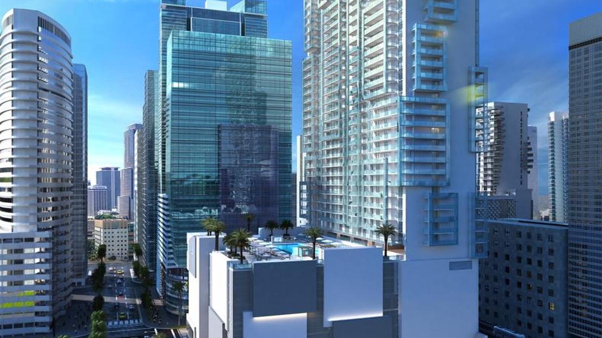 El Real Madrid Café estará situado en el Met Square, un proyecto del Grupo MDM valorado en $1.000 millones, en pleno centro de Miami. Arc