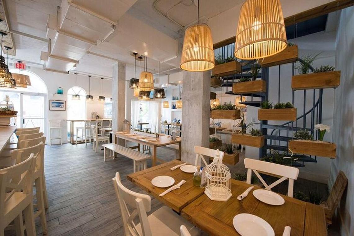 Meraki Greek looks like it was designed on a Greek isle.