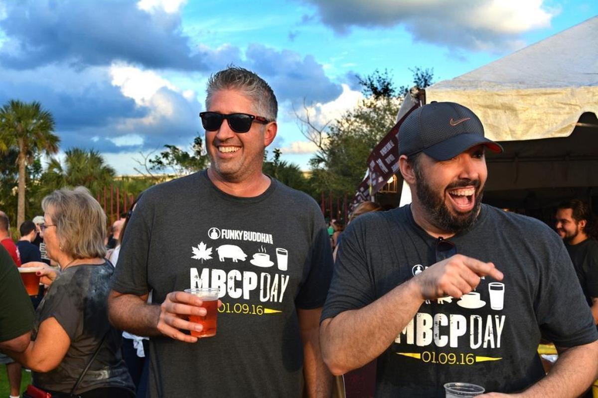Two South Florida brothers who founded Funky Buddha, KC Sentz (left) and head brewer Ryan, will stay on in similar roles, a spokesman said.