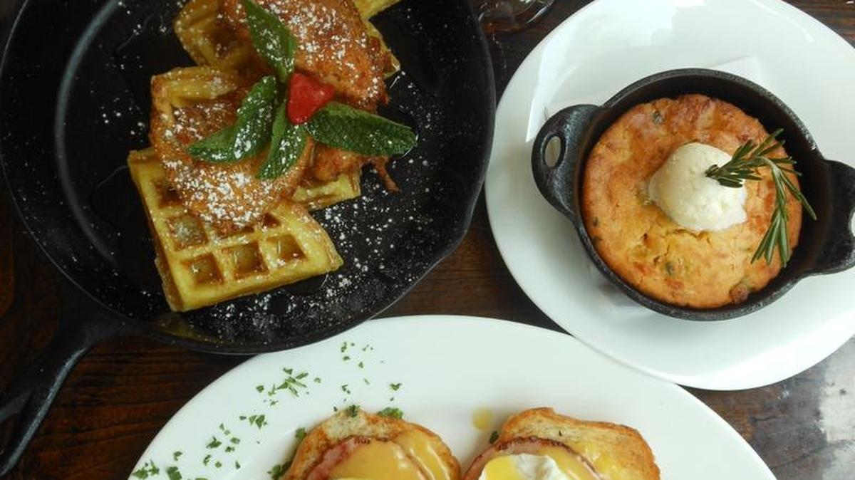Brunch dishes at Dolores but call me Lolita.