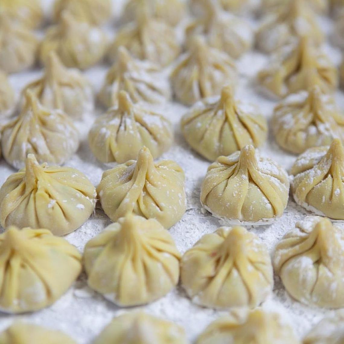 These Angry Dumplings in the making result in a bite that is simultaneously puffy and crunchy, with delicate pastry skin topped by crispy garlic and shallots.