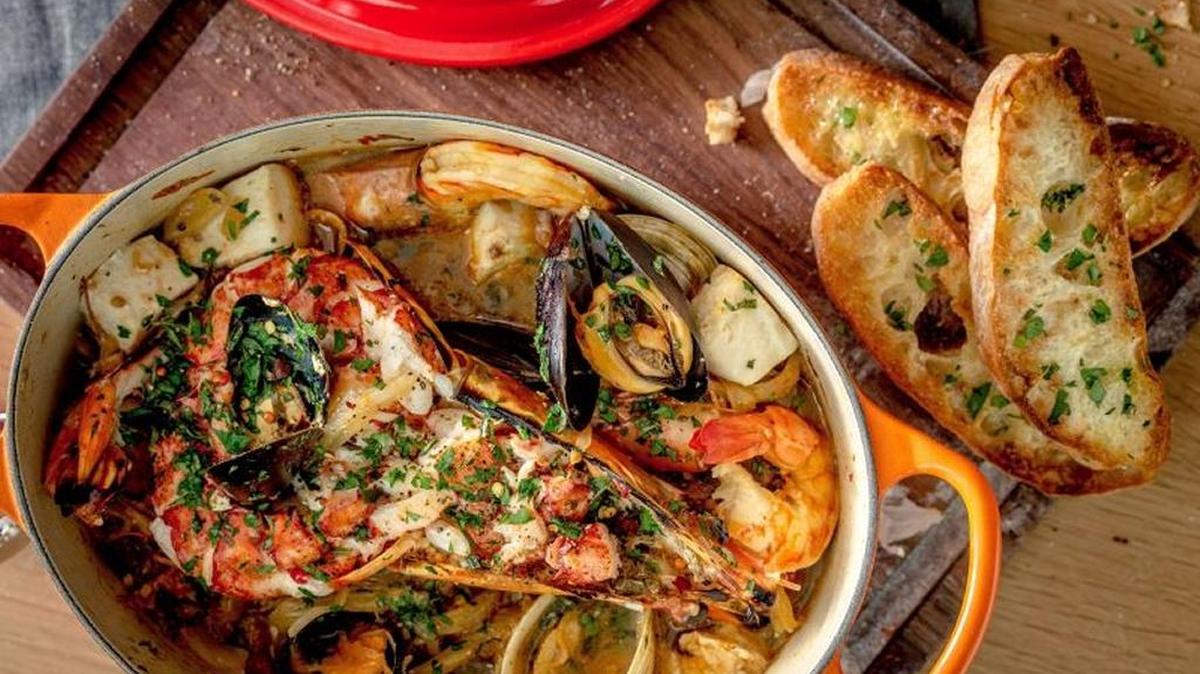 The fish stew at Fi'lia is one dish that placed it among the Miami Herald's best reviewed restaurants of 2017.