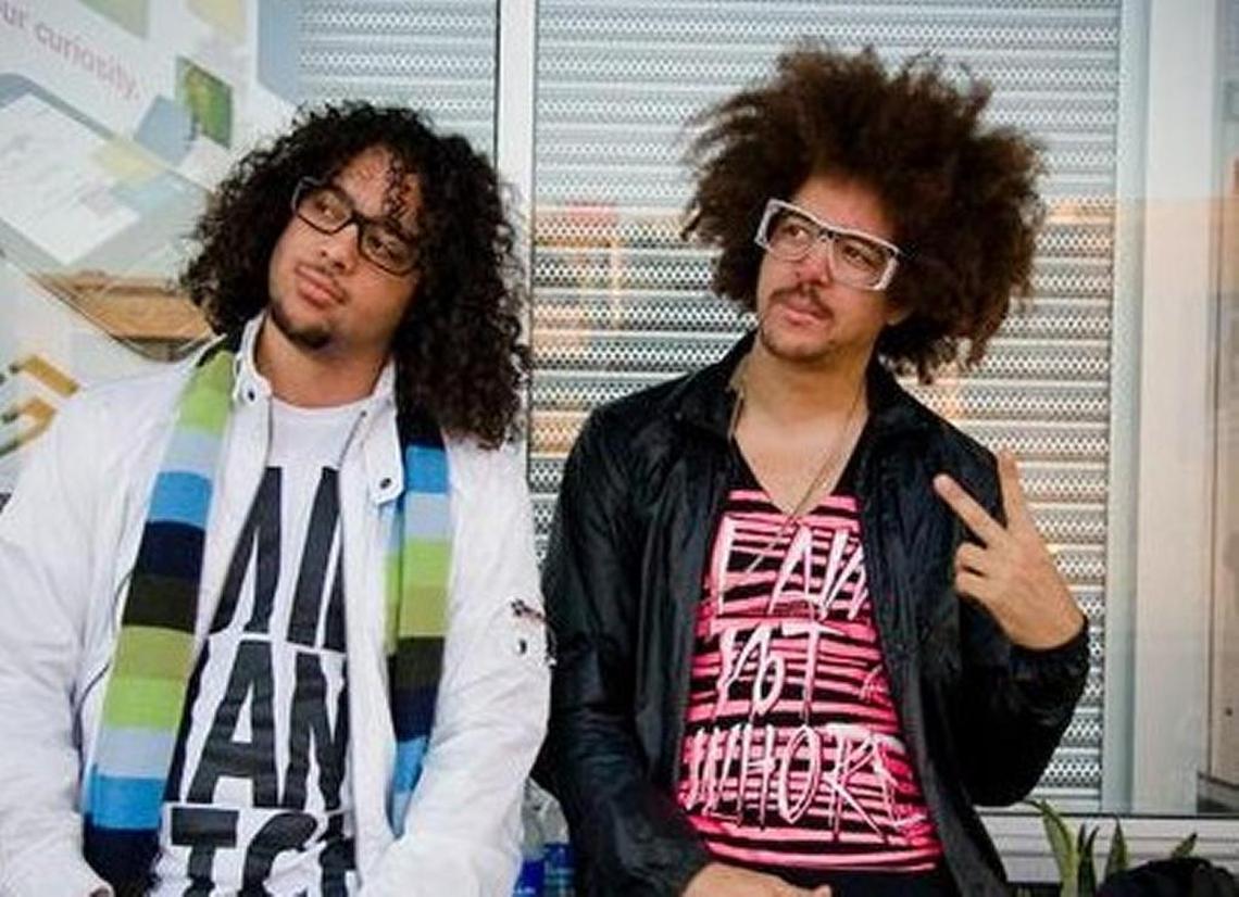LMFAO’s Sky Blu and Redfoo in a 2011 file photo at the time of their hit, ‘Party Rock Anthem.’