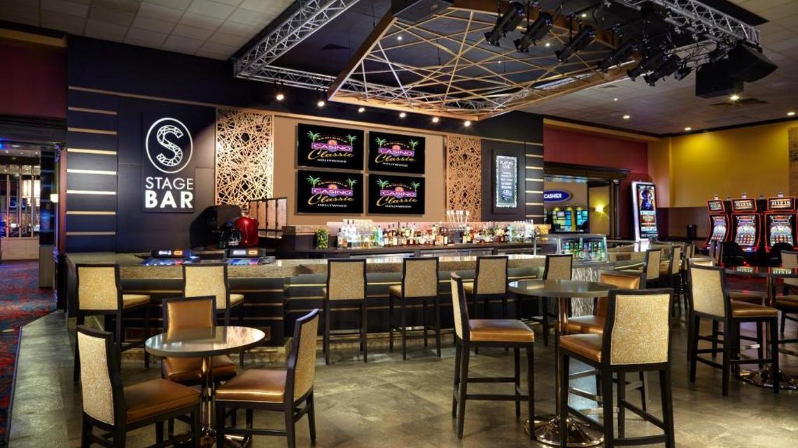 The Stage Bar, which has room for bands, is a new addition to Seminole Classic.