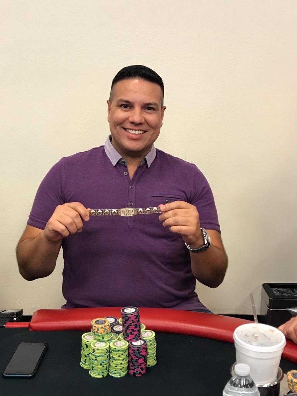 Luis Calvo is a regular player at the Magic City pot-limit Omaha games. Calvo won a World Series of Poker bracelet earlier this year in a $3,000 PLO tournament, outlasting 630 to collect $362,185.