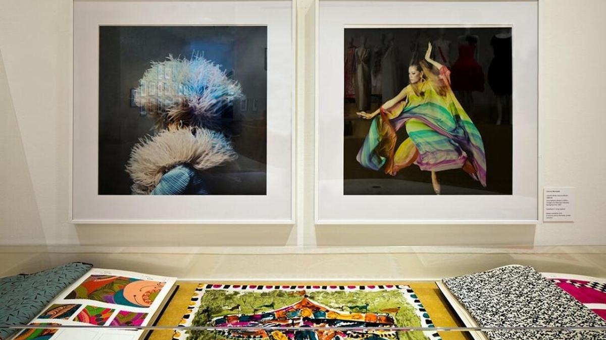 Installation image of Bellissima: Italy and High Fashion 1945-1968.
