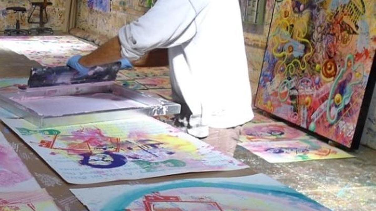 Artist Kenny Scharf has created ‘Miamor’ to celebrate the 10th anniversary of Miami’s Arsht Center.