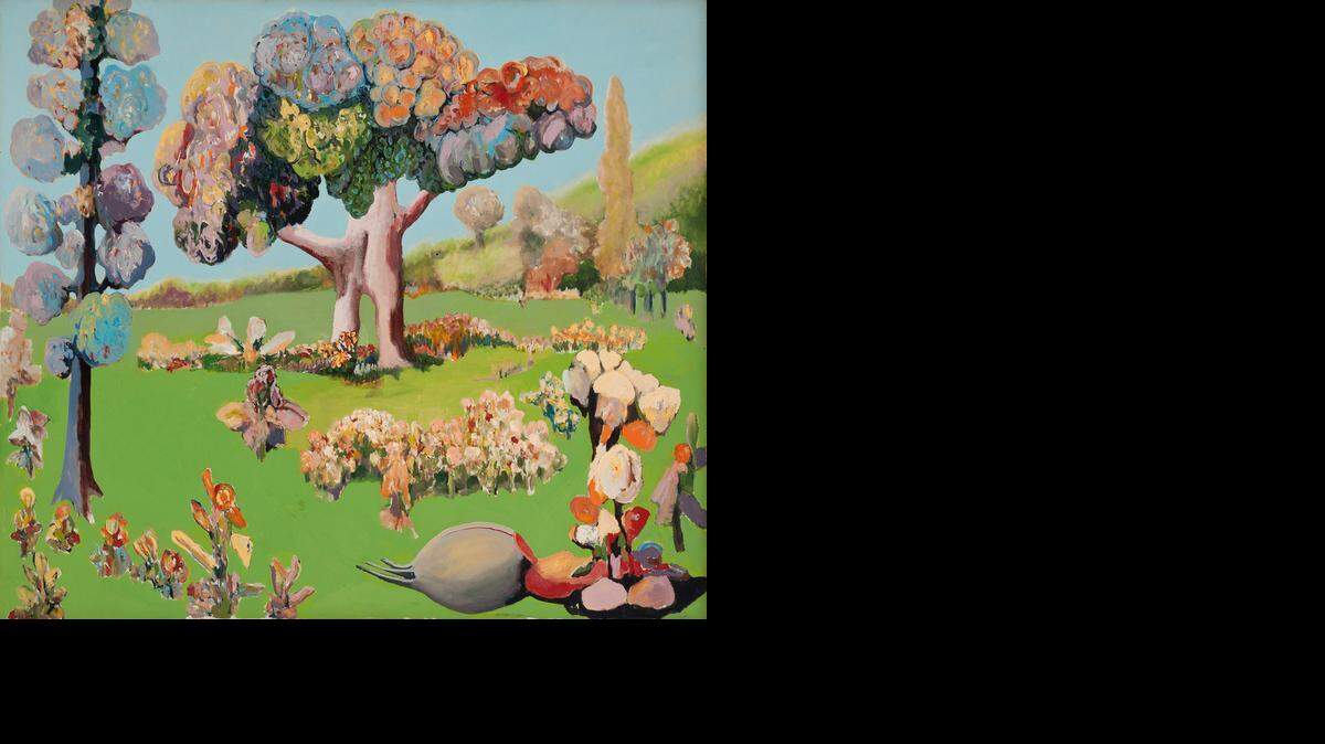 
(1) Benny Andrews 
Heaven, 1967
