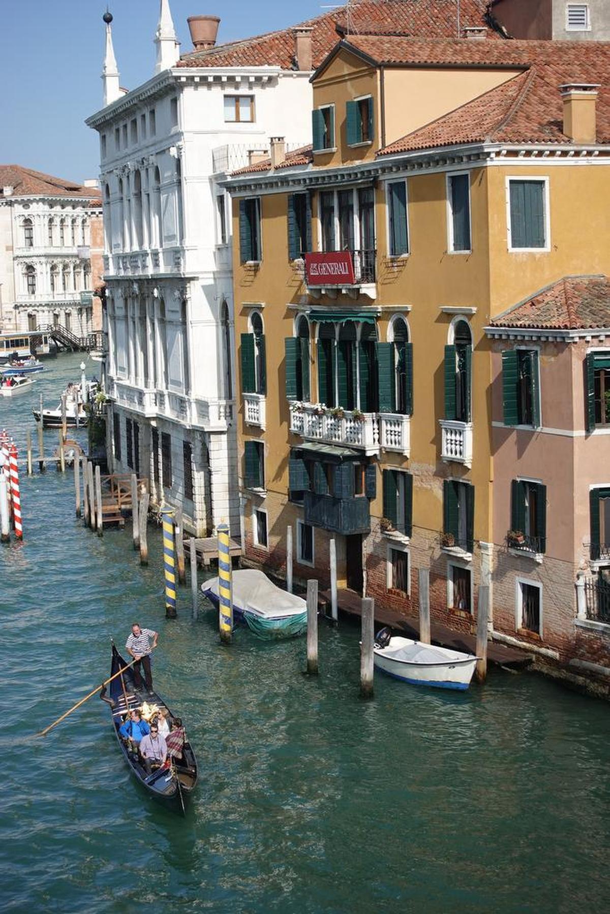 Along Venice’s famed canals, 2017.