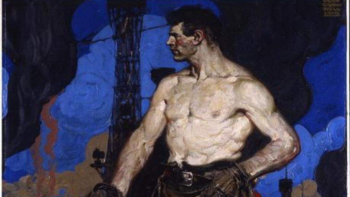 
‘Work for America!’ by Dean Cornwell, 1918.
