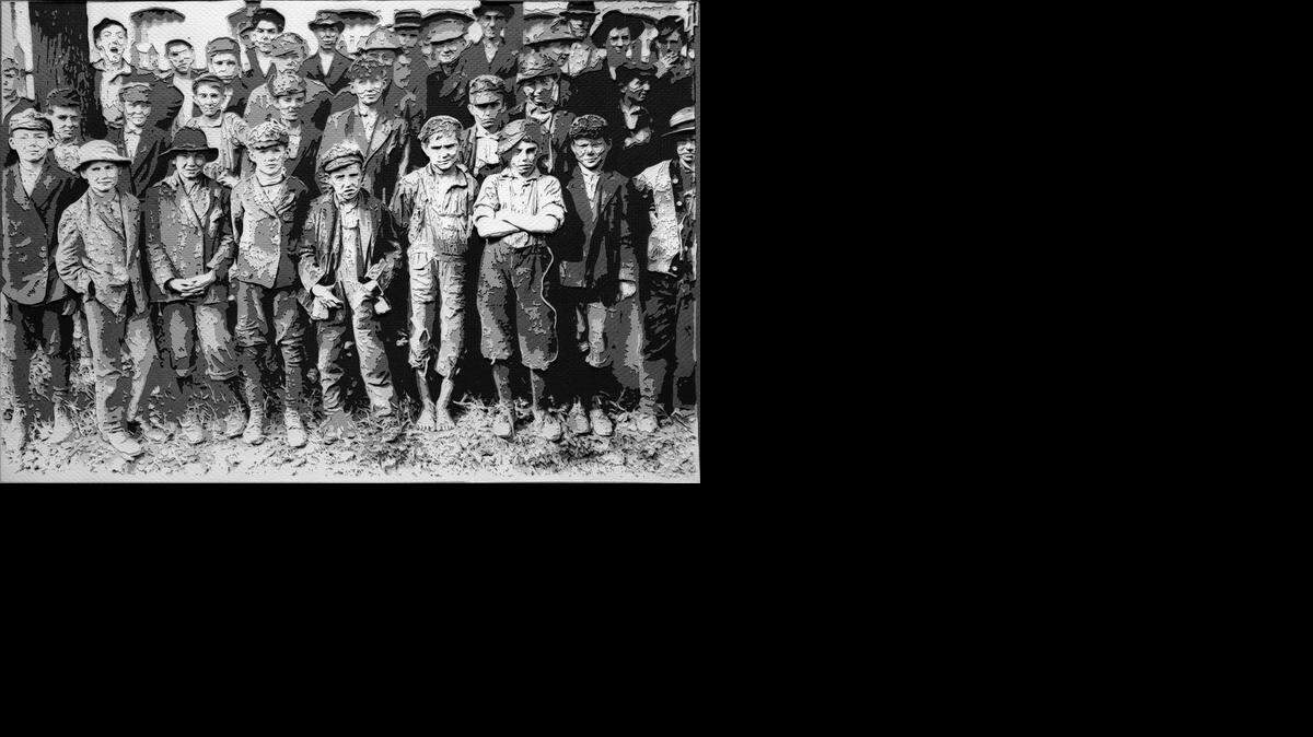 
Vik Muniz
‘Dallas Mill, Huntsville: 1910, After Lewis Hine,’ 2008
Gelatin silver print
Collection of Martin Z. Margulies
