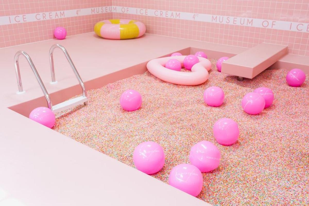 The Los Angeles version of the pop-up Museum of Ice Cream featured a swimming pool. What will be included in the Miami pop-up won’t be revealed until art week 2017.