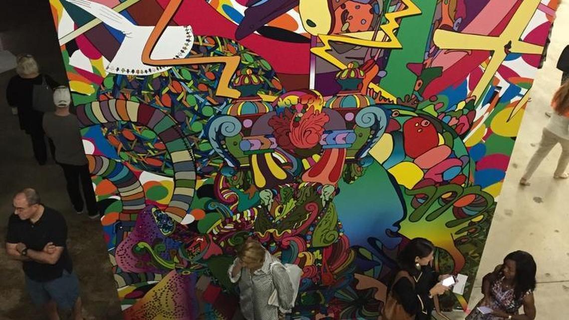 Crowds at the Rubell Family Collection in Wynwood, which announced it will build a new facility in Allapattah.