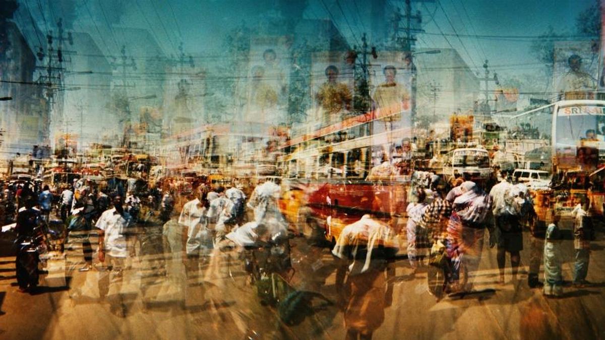 Jacob Fellander specializes in photography incorporating multiple exposures. This image was shot in Chennai, India, in 2007.