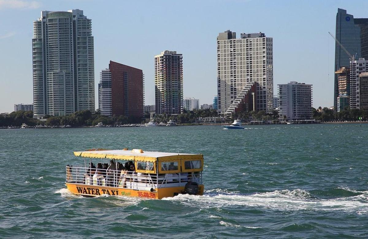 Water Taxi Miami is one of the transport options that ferries Art Basel and Art Miami patrons to and from Miami and Miami Beach.