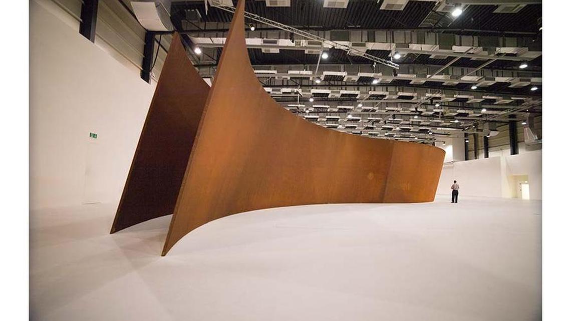 Miami hedge-fund manager Bruce Berkowitz and his Fairholme Foundation planned to permanently display Richard Serra’s mammoth “Passage of Time” sculpture, here seen on exhibit in Qatar, at a purpose-built museum on Biscayne Boulevard in Edgewater. Berkowitz now says he’s opted not to pursue the project.