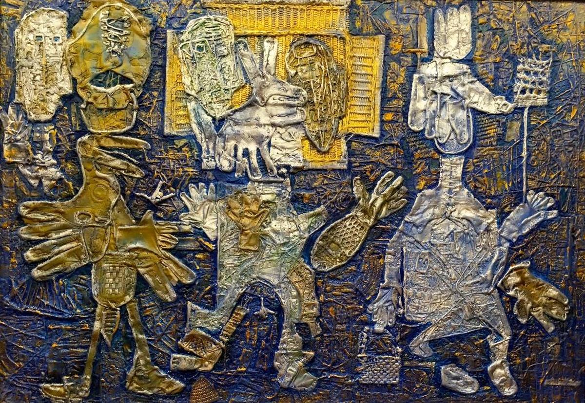 “Synergism: Ekaterina and Victor Khromin,” works by this Miami-based husband-and-wife team, is on display at the Museum of Contemporary Art - North Miami.