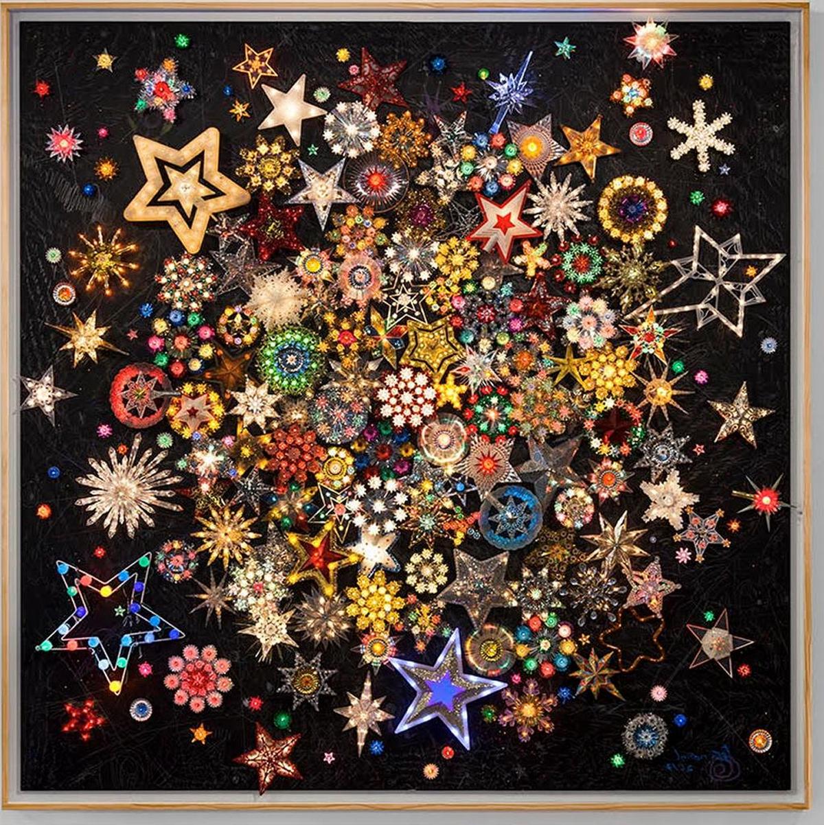 “Times of Illuminations: For the Sake of Beauty,” by Carlos Betancourt, is part of “The Motion of Movements” show at Primary Project Space.