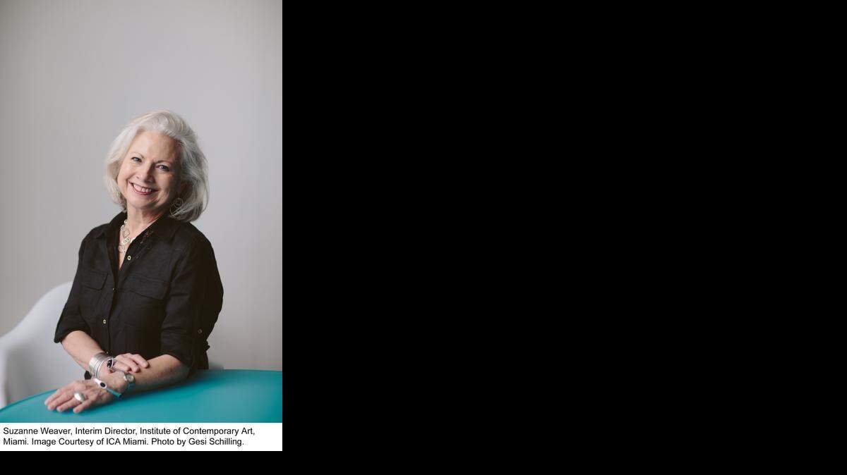 
Suzanne Weaver is interim director of the Institute of Contemporary Art Miami.
