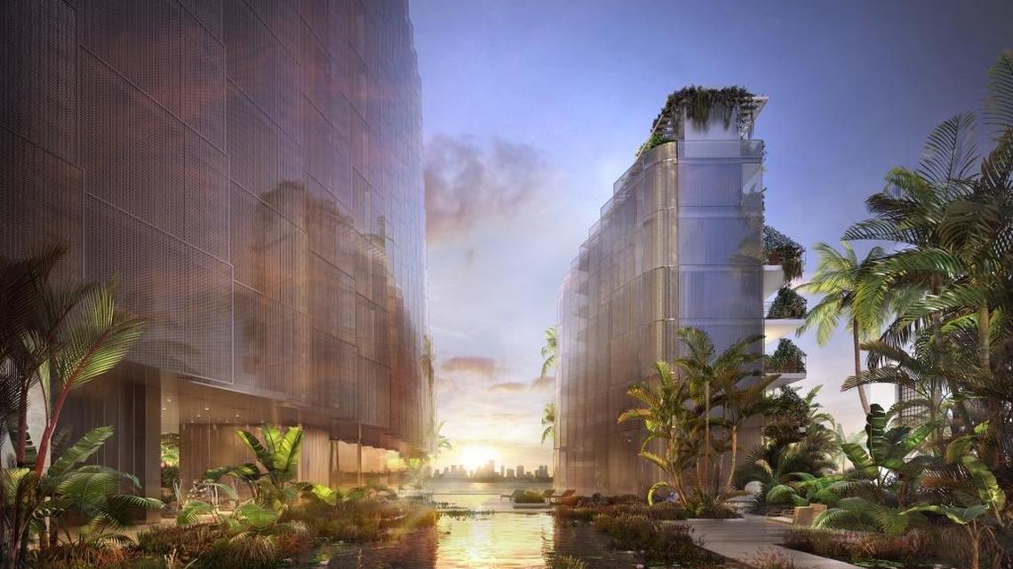 Rendering of Monad Terrace designed by Jean Nouvel. Sales at the condo are due to begin in fall 2016.