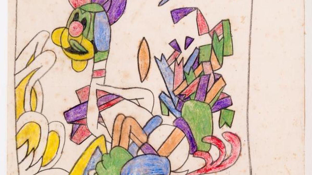 A work from Susan Te Kahurangi King.