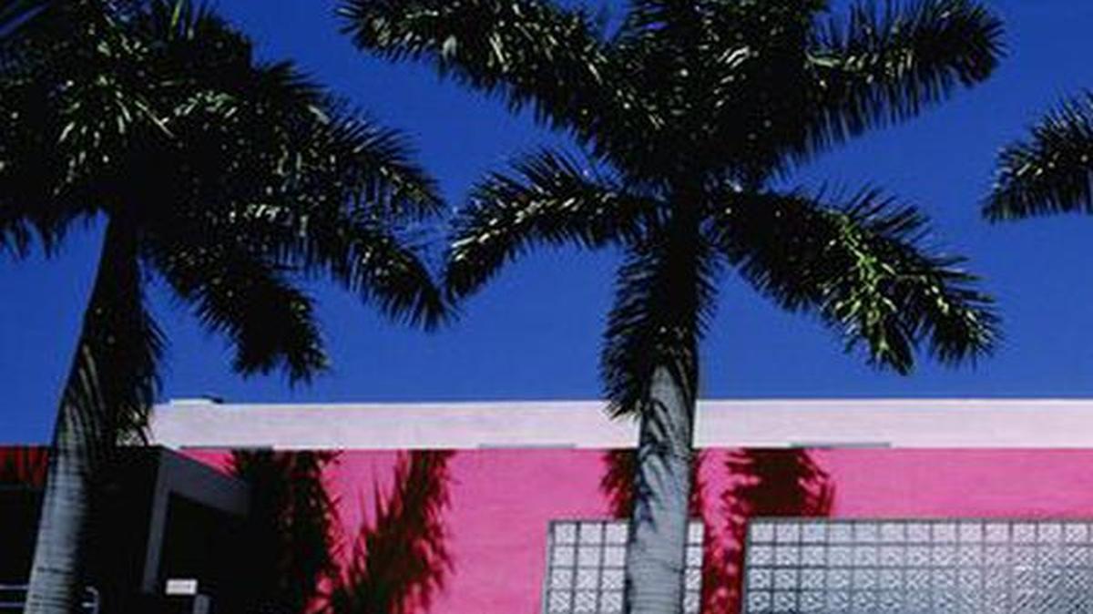 Pink House photo by Eric Meola from ArtCenter’s new “An Image” exhibit, which was inspired by this house in Miami Shores that was built in 1976 and featured on “Miami Vice” a decade later.