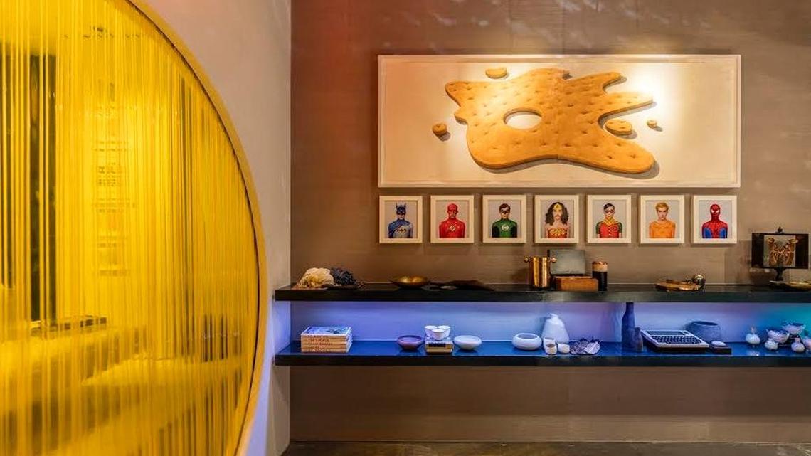 Think of it as the ultimate interpretation of the contemporary shopping experience: part design studio, art gallery, retail shop, Austin Powers man-cave and surreal hipster womb room.