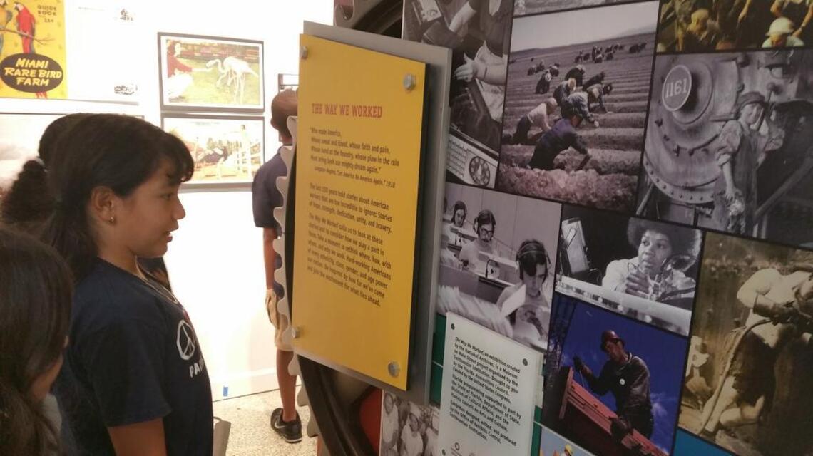 Pinecrest Gardens hosts the Smithsonian Museum’s traveling exhibit on ‘The Way We Worked’