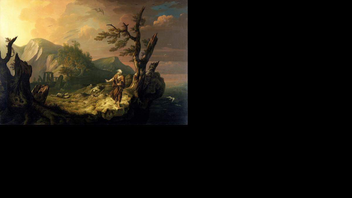 
Thomas Jones ‘The Bard’ 1774
