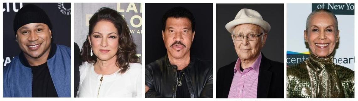 Musicians LL Cool J, Gloria Estefan, Lionel Richie, TV producer Norman Lear and dancer Carmen de Lavallade are recipients of the 2017 Kennedy Center Honors.