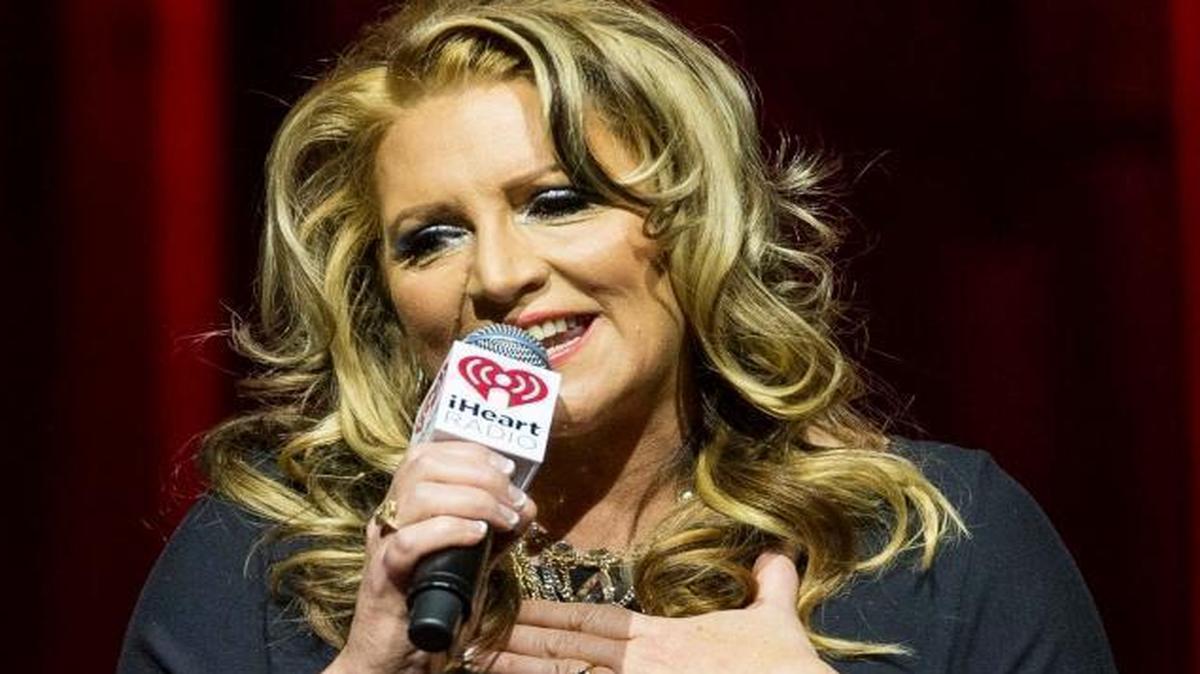 FILE - In this Feb. 21, 2015, file photo, on-air personality Delilah Rene hosts the iHeartRadio Ultimate Valentine's Escape at Brooklyn Bowl at the LINQ in Las Vegas. Rene announced on Facebook Saturday, Oct. 7, 2017, that her son took his own life on Oct. 3