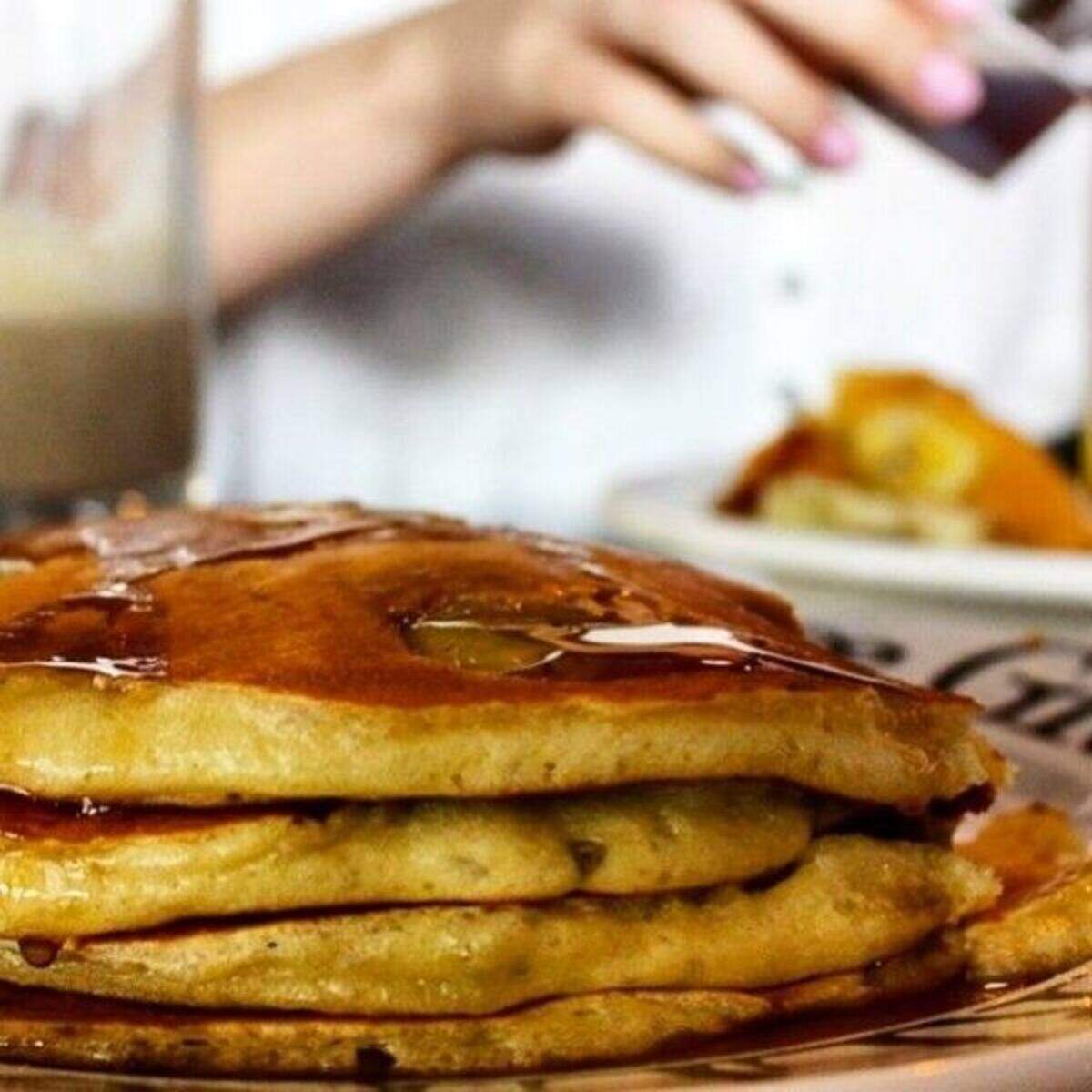 The pancakes at GreenStreet.