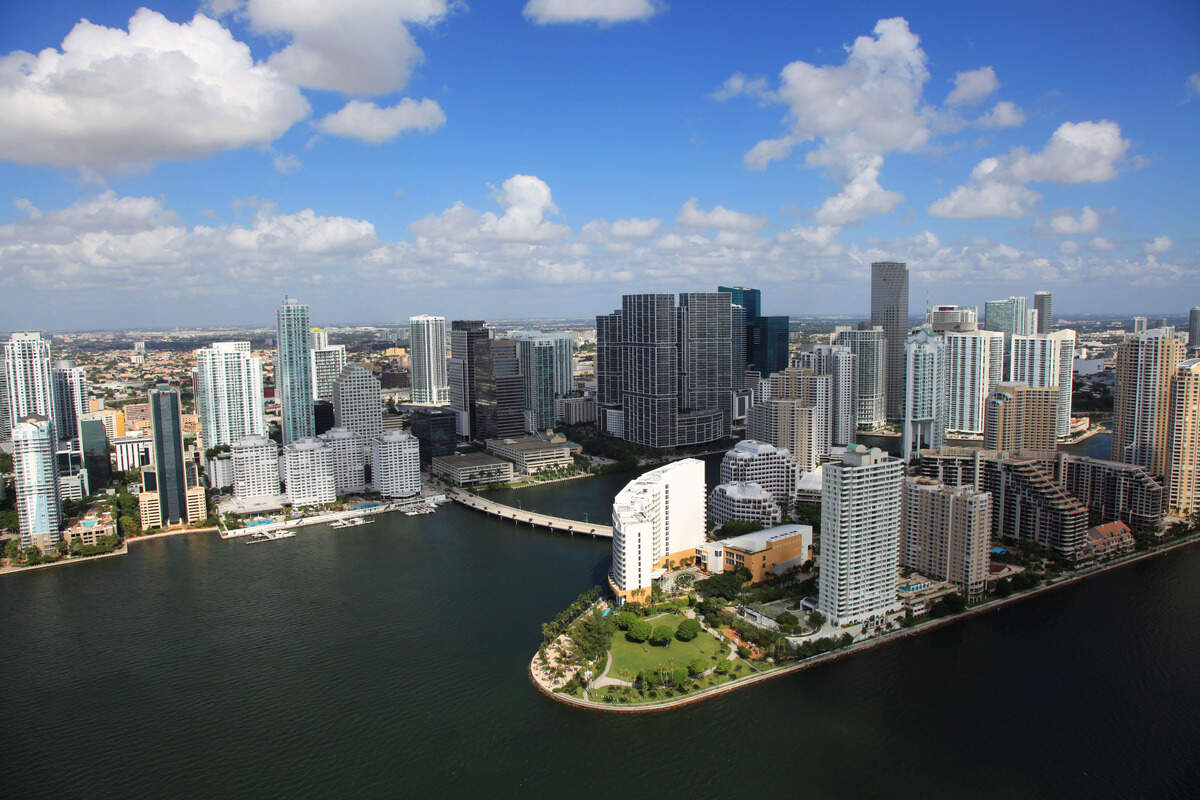 Brickell Key.