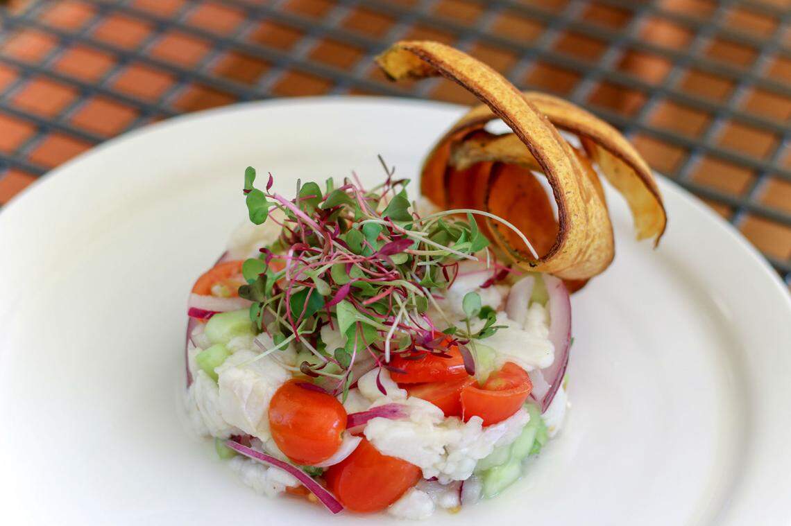 Fresh ceviche from South Florida's newest Whole Foods.