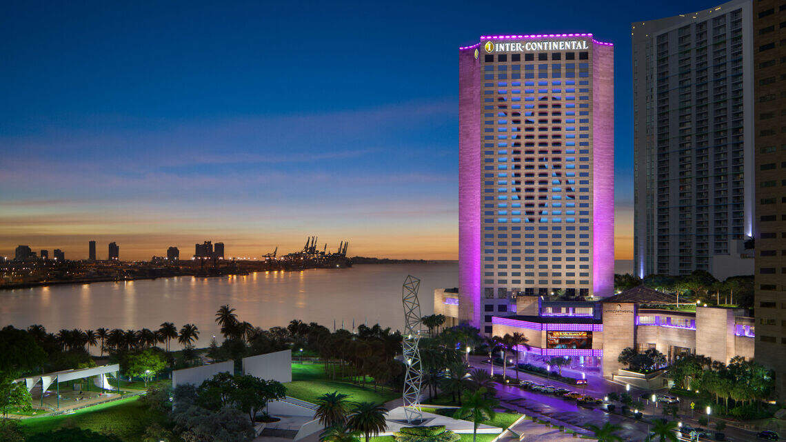 About that dancing woman on the InterContinental hotel