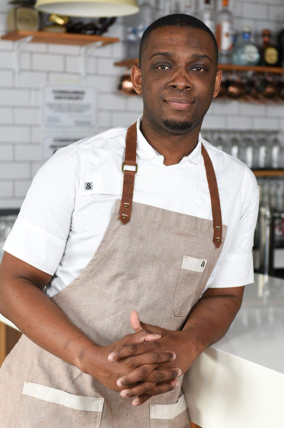 Chef Cleophus Hethington of Shelley's in South Miami. Photograph by Christina Mendenhall.