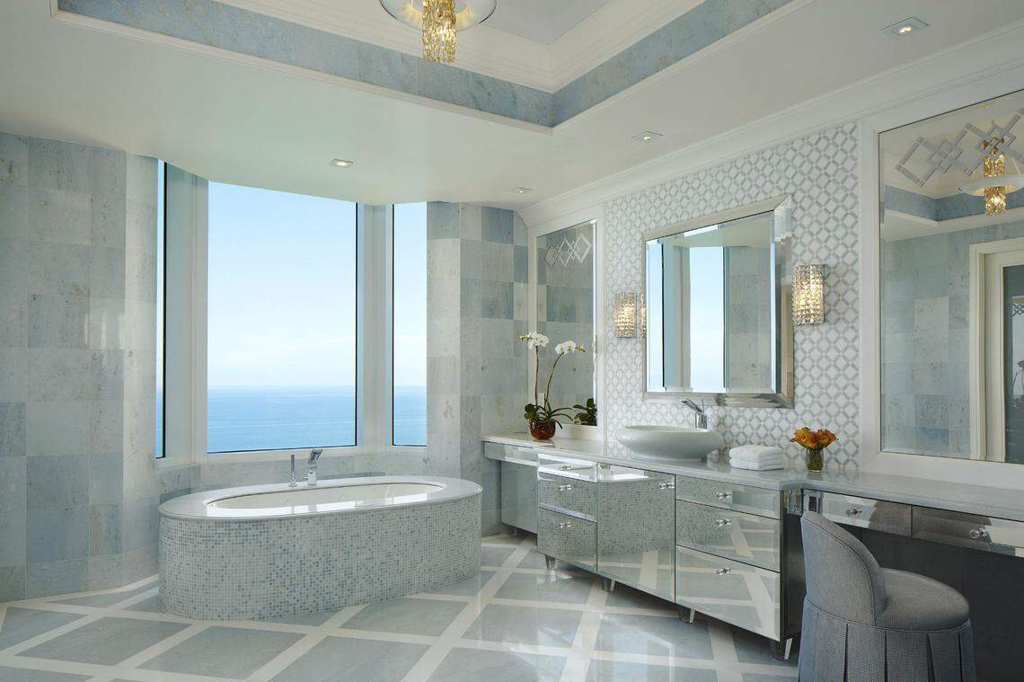 Acqualina Resort &amp; Spa's 40th-floor suite.