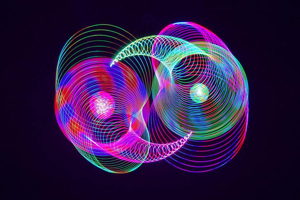 Frost Science laser show