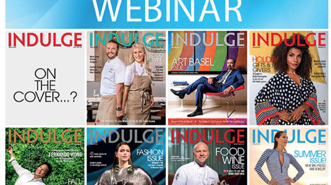 Second INDULGE webinar previews upcoming stories and features