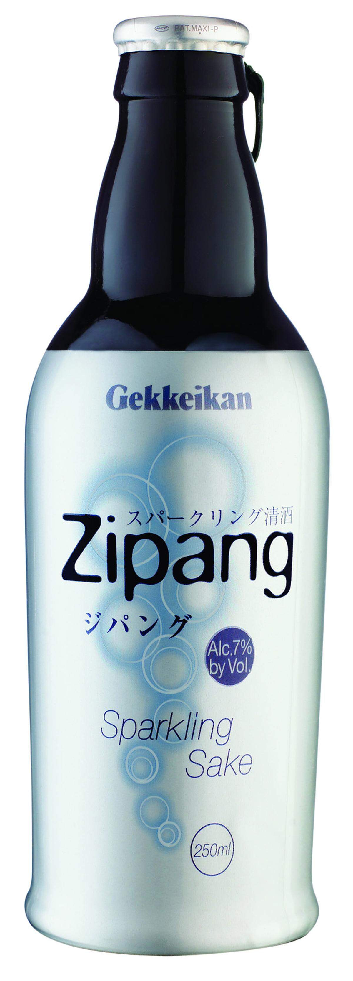 Zipang sparkling sake.
