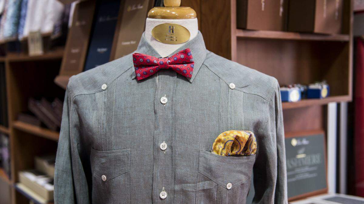 Rex Fabrics has been draping Miami in some of the world's finest materials since 1970. Photograph by Felipe Cuevas.