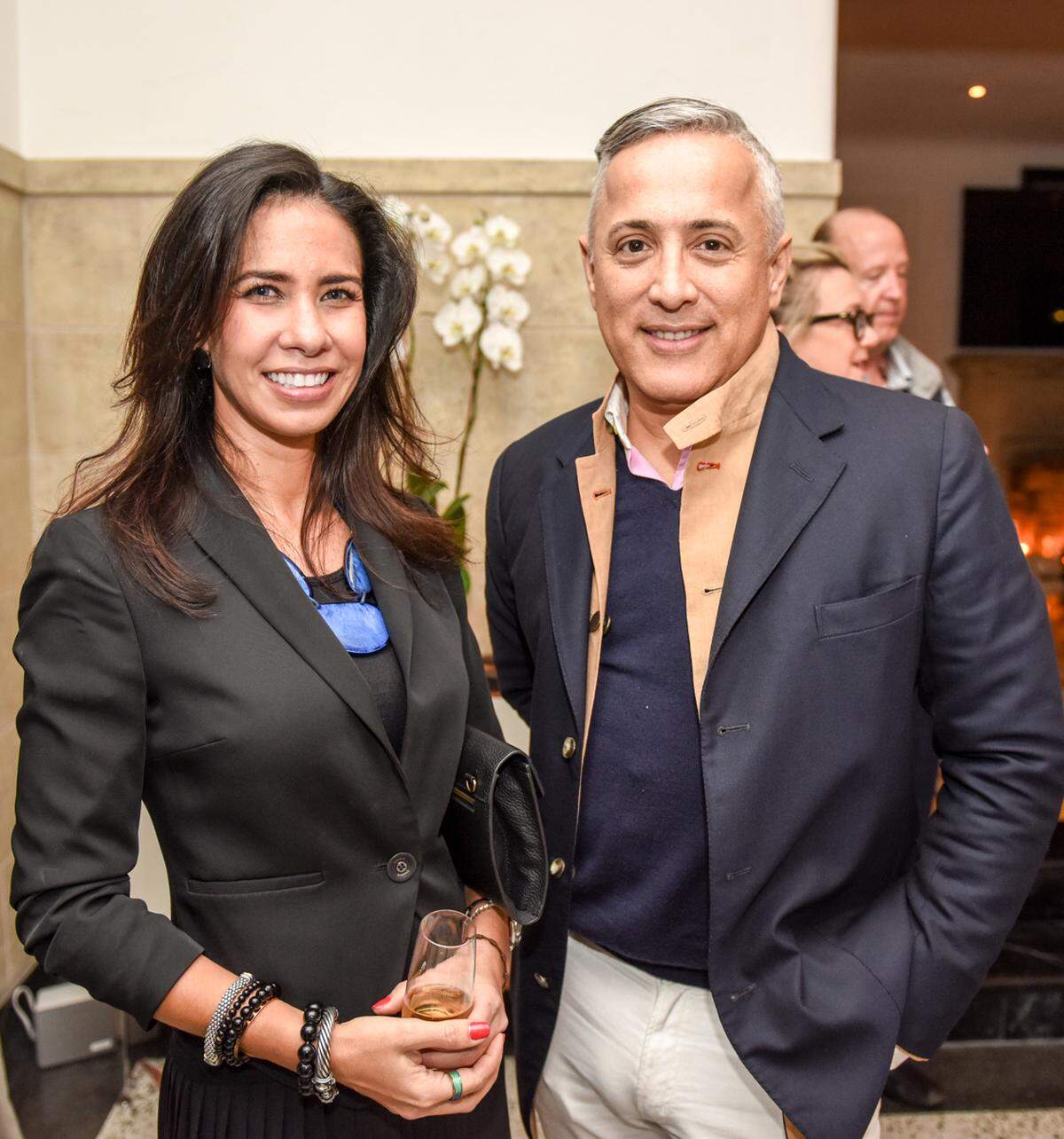 Gilda Ellison and Juan Carlos Arcila-Duque.