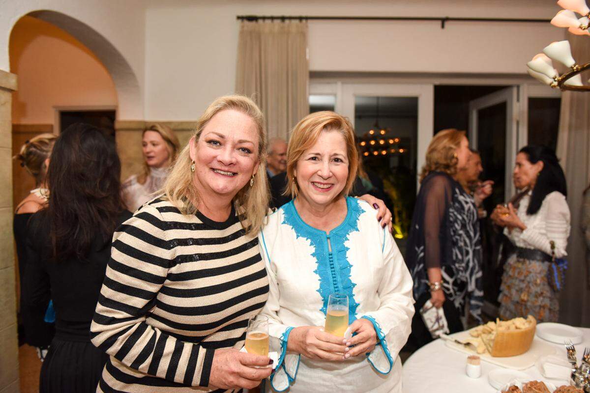 Erika Rebing and Cecilia de Callos.