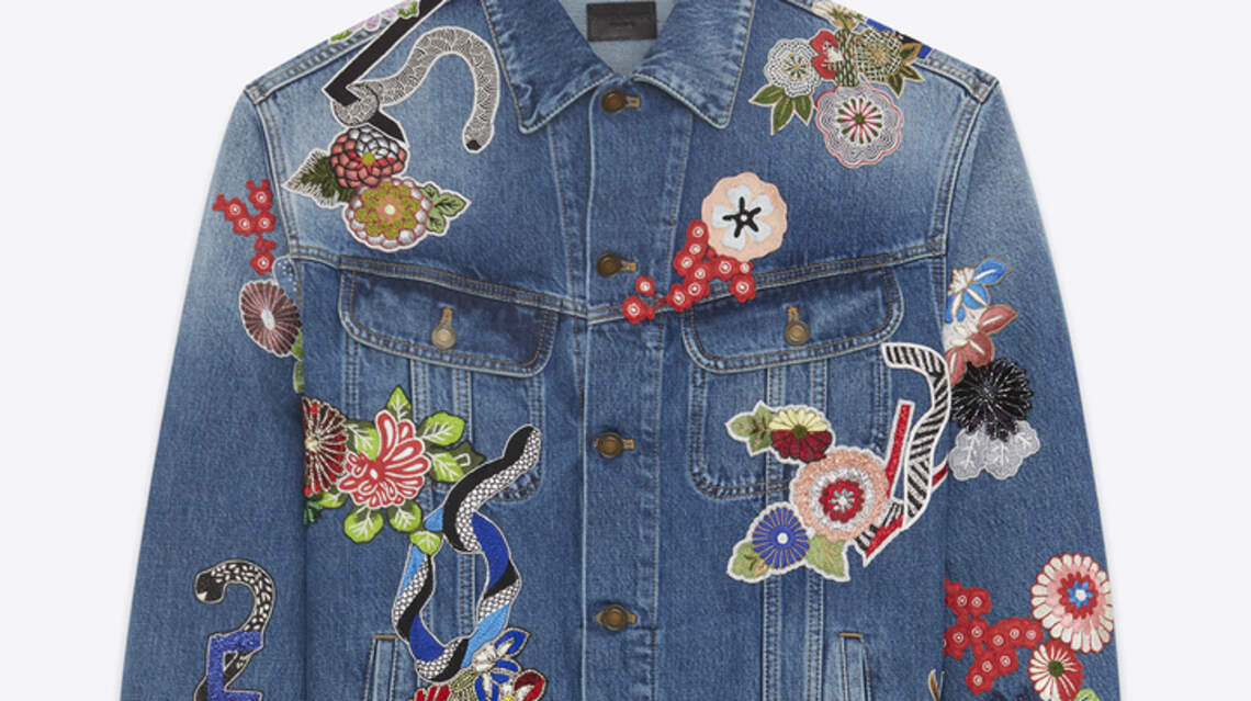 Unisex Love jacket by Saint Laurent is a fashion indulgence