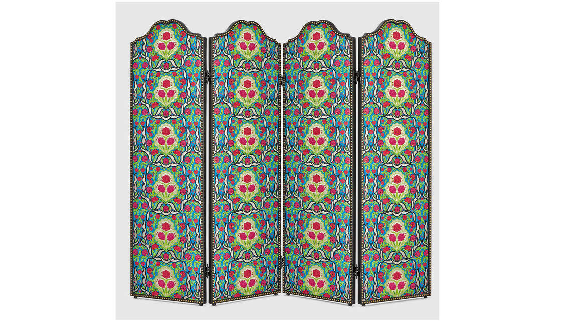 Gucci Décor room divider doubles as a work of art