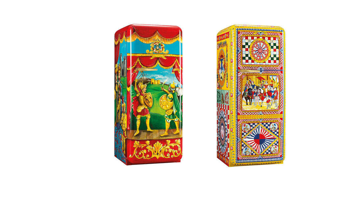 Dolce & Gabbana’s rare run of Smeg refrigerators is now available exclusively at Neiman Marcus